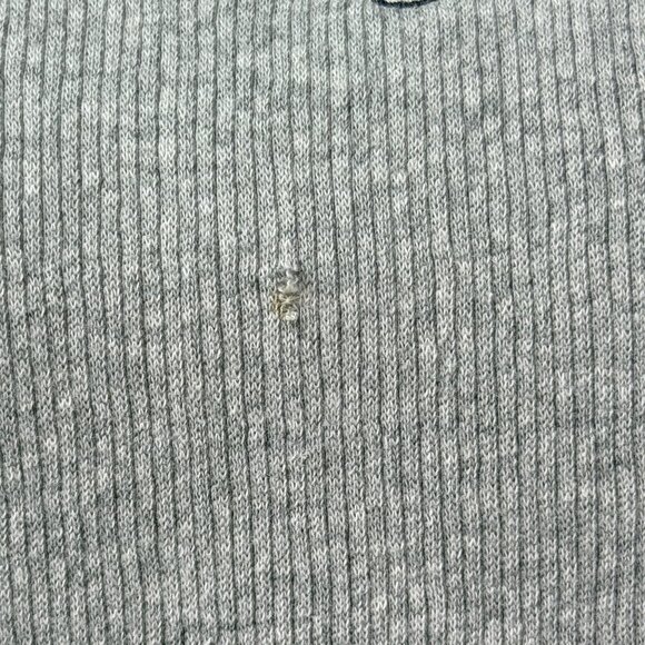 Disney Sweatshirt Womens XXL Gray Cotton Mickey Minnie Embroidery Loungewear - Picture 7 of 11